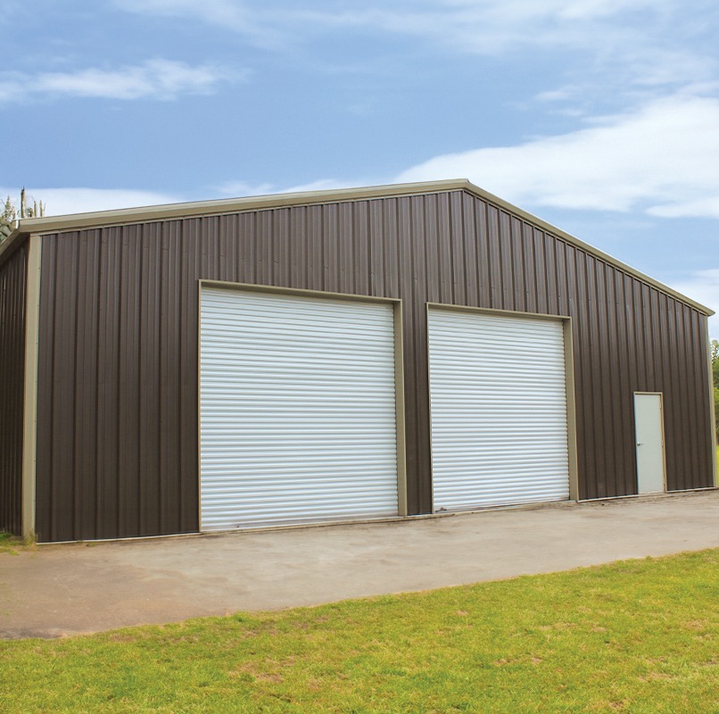 Series 3000 Wind Loaded Door on Building